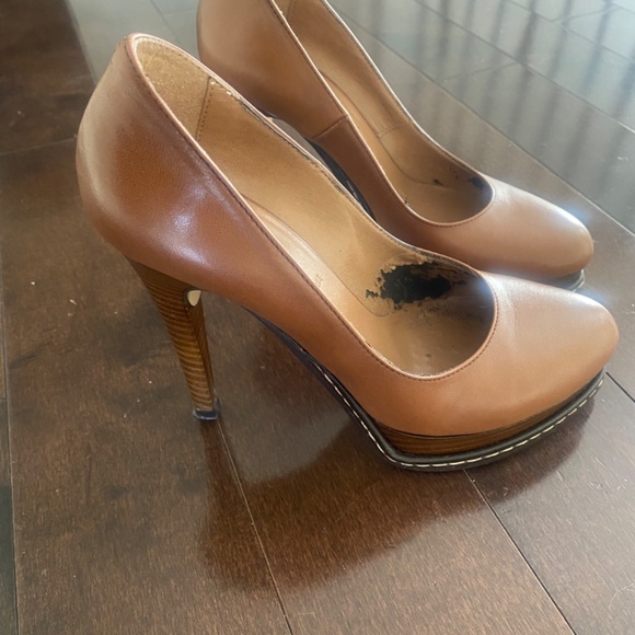 Brown leather Heels made in Italy - Picture 8 of 10